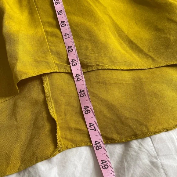 ZARA linen tunic V-Neck Dress - Picture 5 of 11